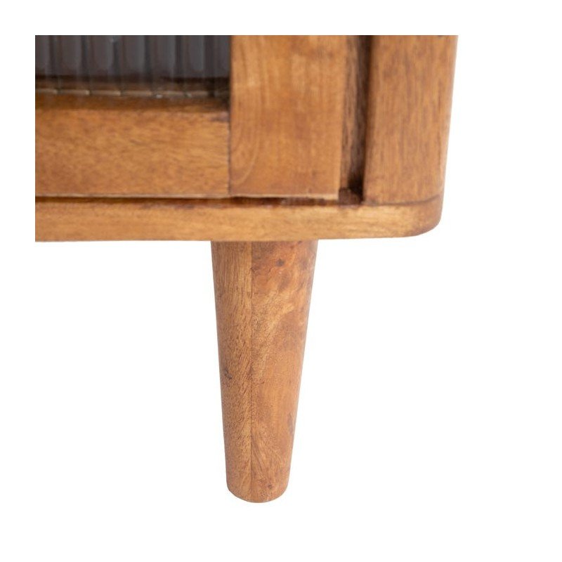 Vitrina Boise- Estilo colonial madera de mango